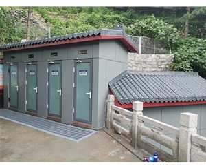 四川泰山仿古造型零排放循环冲水厕所